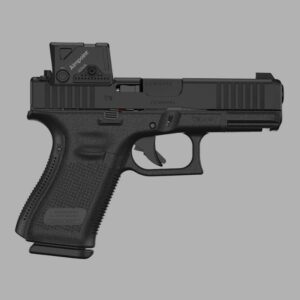 Glock 19 Gen 5 MOS COA w Aimoint COA optic, 3 15 rd mags