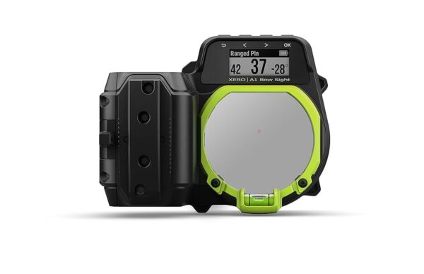 Garmin Xero A1 Bow Sight, 2" Auto-Ranging Digital Bow Sight, LED Pins for Unobstructed Views, Right hand