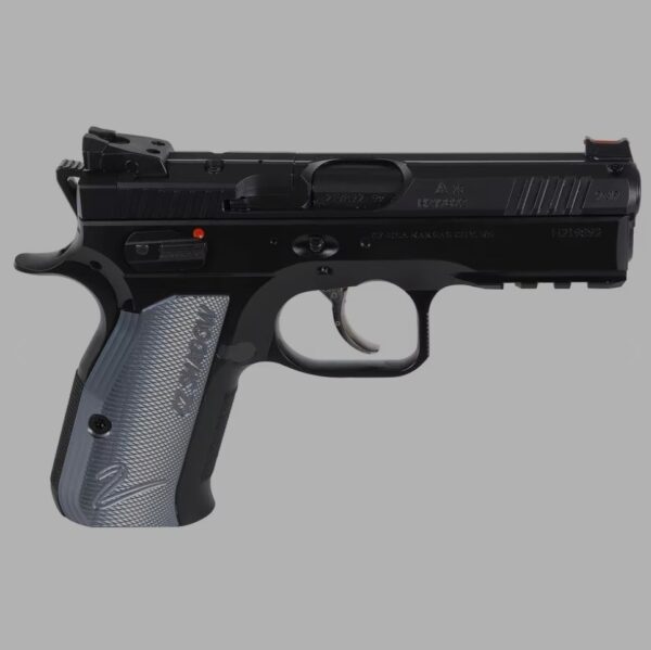 CZ-USACZ-USA Shadow 2 9mm 4" Bbl 15rd Optics-Ready Compact Pistol w/Fiber Optic Front Sights, Adjustable Rear Sights & Manual Safety 91252